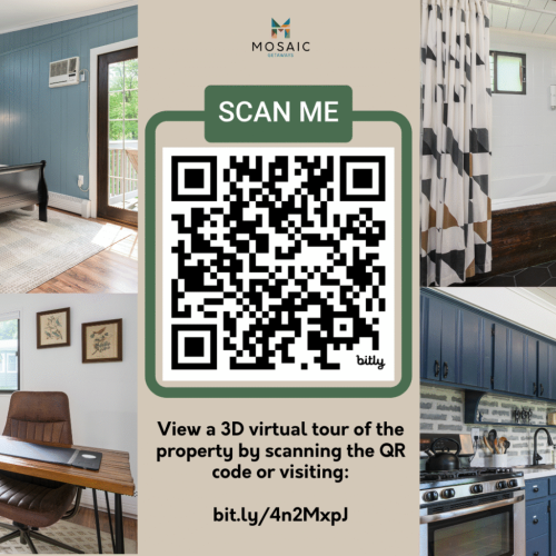 Take a closer look - scan the QR code or visit bit.ly/4n2MxpJ to take a full virtual walkthrough of Putnam Cottage. Whether you want to get the lay of the land or plan your morning coffee spot, this self-guided tour makes it easy to feel right at home.