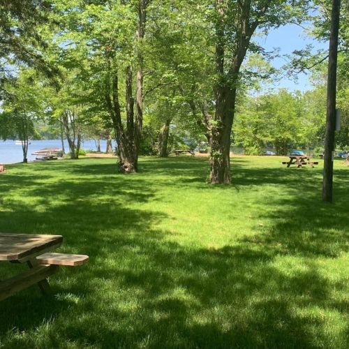Neighborhood lakeside park just a 7 minute walk or 2 minute drive up the road.