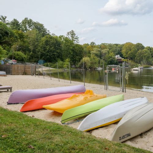 Dig your toes in the sand, grab a seat, or set off for an afternoon paddle — this private beach was made for slow moments and sunny memories.