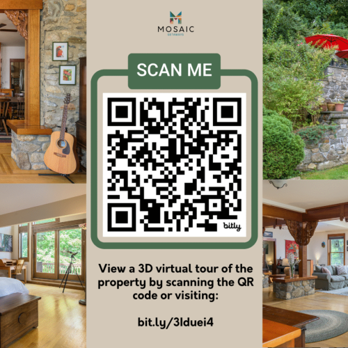 Take a closer look, scan the QR code or visit bit.ly/3lduei4 to take a full virtual walkthrough of The Aqua Lodge. Whether you want to get the lay of the land or plan your morning coffee spot, this self-guided tour makes it easy to feel right at home