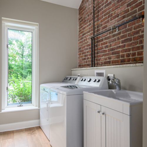 A little convenience goes a long way - enjoy in-home laundry to keep things fresh throughout your stay.